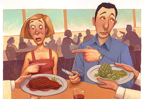 Veg Vs Flesh Eaters-Dating Game